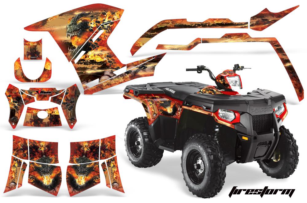 Polaris Sportsman 500-800 2011 Graphics FS R